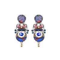 Earrings Ayala Bar Woman Ocean Edge in Metal Alloy Cristallo R2316